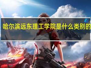 哈尔滨远东理工学院是什么类别的学校