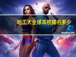 哈工大全球高校排名多少