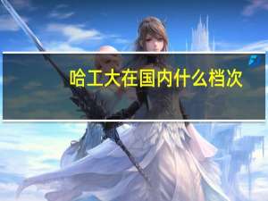 哈工大在国内什么档次