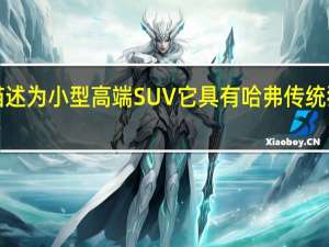 哈弗H2被描述为小型高端SUV它具有哈弗传统独特的U形前格栅