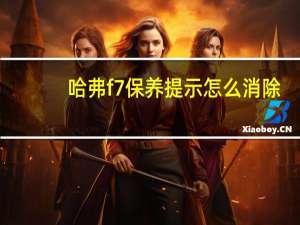 哈弗f7保养提示怎么消除
