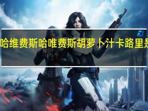 哈维费斯 哈唯费斯 胡萝卜汁卡路里是多少