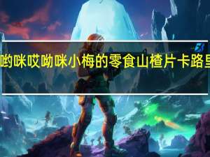 哎哟咪 哎呦咪 小梅的零食 山楂片卡路里是多少