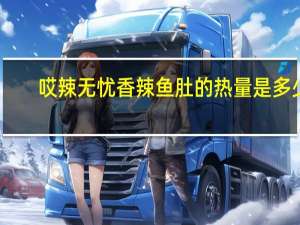 哎辣无忧 香辣鱼肚的热量是多少