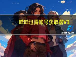 哔哔迅雷帐号获取器 V3.0 绿色免费版（哔哔迅雷帐号获取器 V3.0 绿色免费版功能简介）