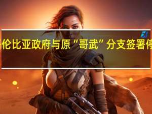 哥伦比亚政府与原“哥武”分支签署停火协议