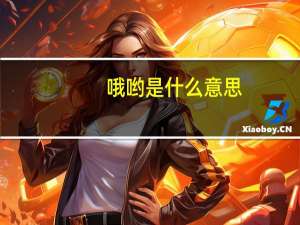 哦哟是什么意思