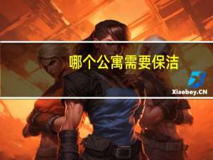哪个公寓需要保洁