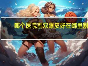 哪个医院割双眼皮好在哪里 割双眼皮医院哪个好