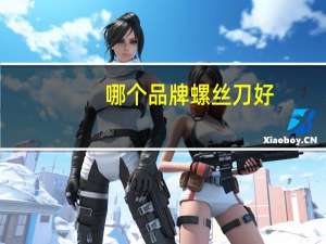 哪个品牌螺丝刀好