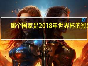 哪个国家是2018年世界杯的冠军？