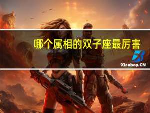哪个属相的双子座最厉害
