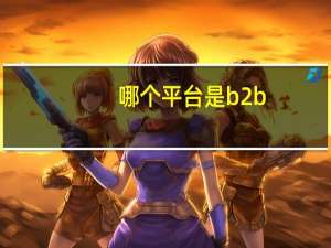 哪个平台是b2b