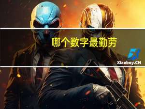 哪个数字最勤劳