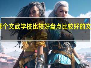 哪个文武学校比较好盘点比较好的文武学校