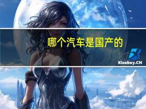 哪个汽车是国产的