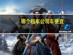 哪个租车公司车便宜