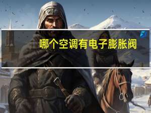 哪个空调有电子膨胀阀