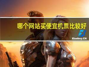 哪个网站买便宜机票比较好