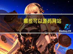 哪些可以源码网站