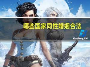 哪些国家同性婚姻合法