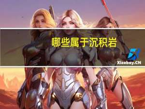 哪些属于沉积岩