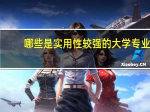 哪些是实用性较强的大学专业