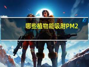 哪些植物能吸附PM2.5：绿萝、吊兰、八角金盘等