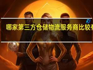 哪家第三方仓储物流服务商比较有名