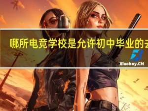 哪所电竞学校是允许初中毕业的去的