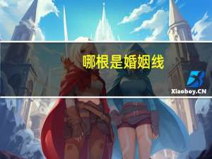 哪根是婚姻线