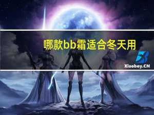 哪款bb霜适合冬天用