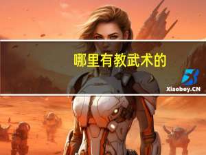 哪里有教武术的