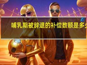 哺乳期被辞退的补偿数额是多少