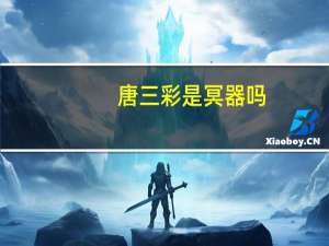 唐三彩是冥器吗（唐三彩是哪三彩）