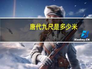 唐代九尺是多少米