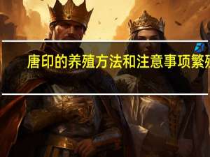 唐印的养殖方法和注意事项繁殖
