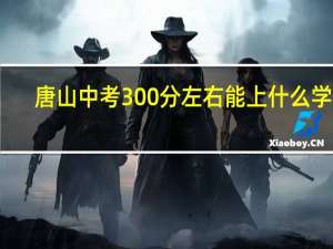 唐山中考300分左右能上什么学校