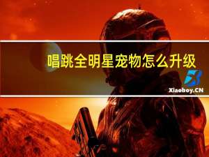 唱跳全明星宠物怎么升级
