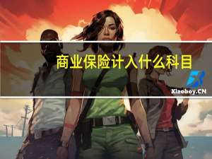 商业保险计入什么科目