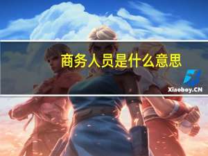商务人员是什么意思