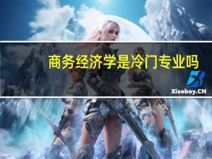 商务经济学是冷门专业吗