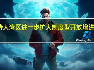 商务部将支持大湾区进一步扩大制度型开放增进数字贸易领域合作