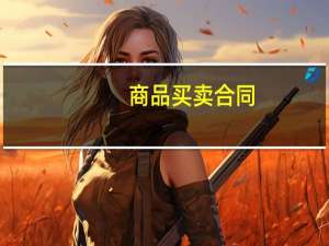商 品 买 卖 合 同