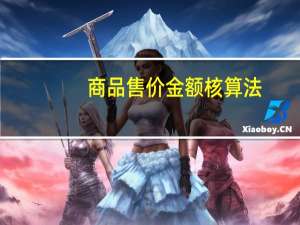 商品售价金额核算法（售价金额核算法）