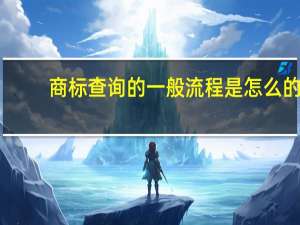商标查询的一般流程是怎么的