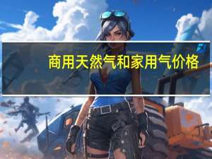商用天然气和家用气价格