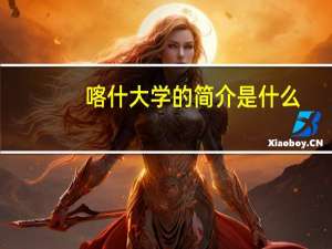 喀什大学的简介是什么