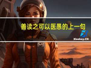 善读之可以医愚的上一句