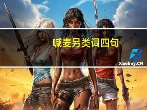喊麦另类词四句（喊麦另类词）